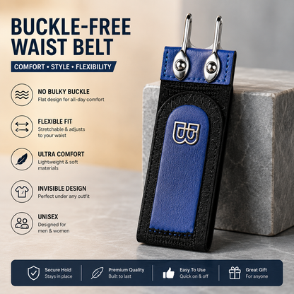 No Buckle Elastic Belt for Men & Women