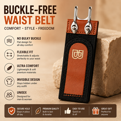 No Buckle Elastic Belt for Men & Women