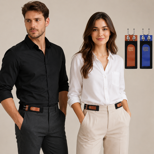 No Buckle Elastic Belt for Men & Women